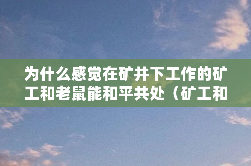 为什么感觉在矿井下工作的矿工和老鼠能和平共处（矿工和什么搭配）