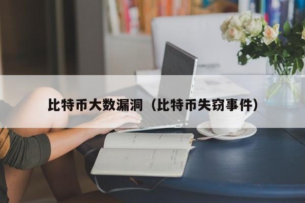 比特币大数漏洞(比特币失窃事件)