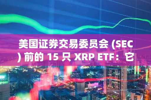 美国证券交易委员会 (SEC) 前的 15 只 XRP ETF：它们能否引发瑞波币 (Ripple) 的 10 美元涨势？