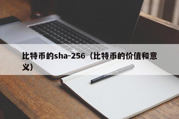 比特币的sha-256(比特币的价值和意义)